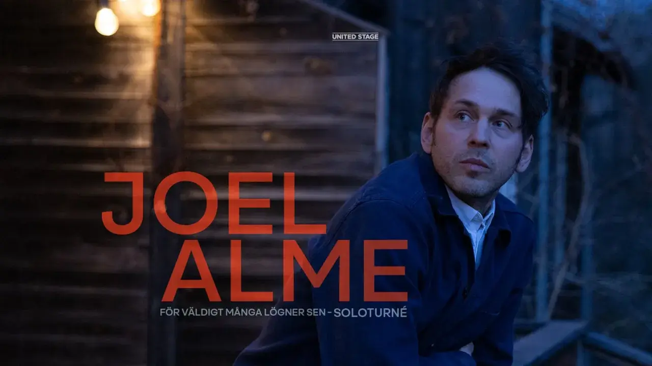 Joel Alme i Stockholm, en artist redo för sin soloturné "För väldigt många lögner sen".