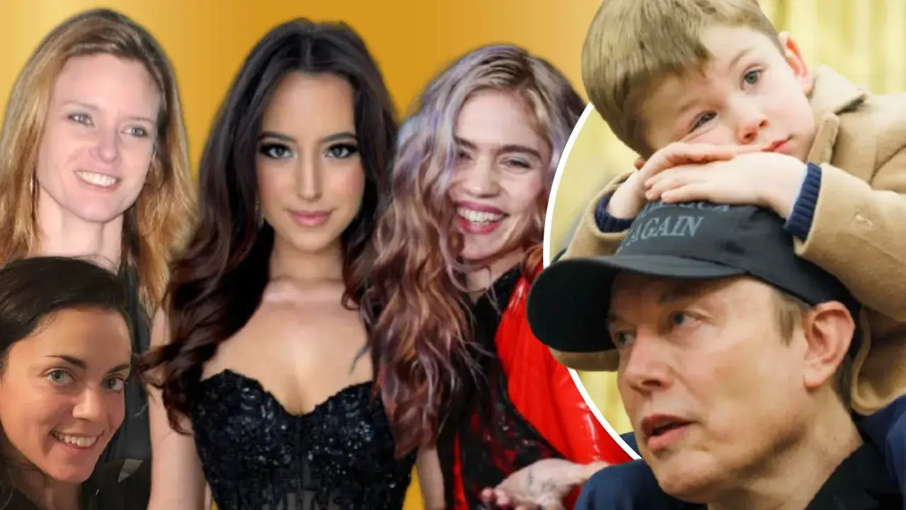 Elon Musk barn, Grimes och andra kvinnor.
