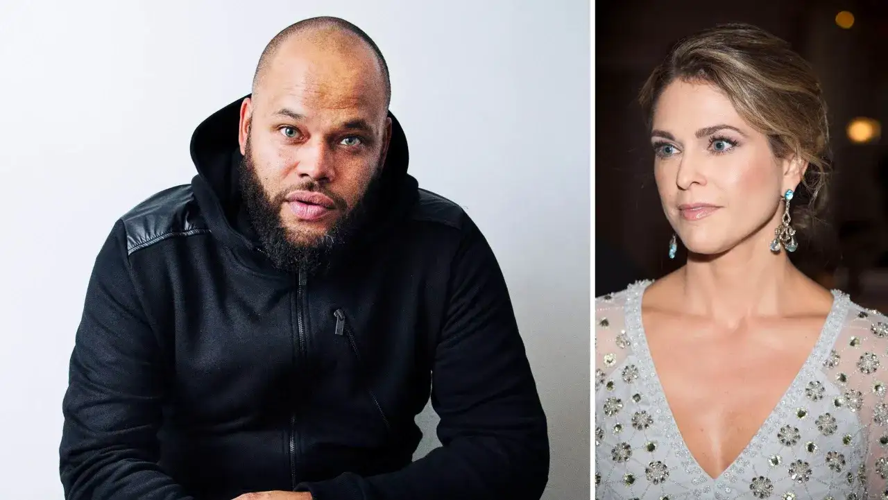 Ken Ring och Prinsessan Madeleine i en oväntad bild.